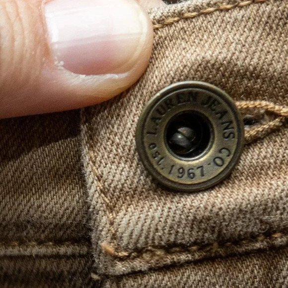 Lauren Jeans Company Ralph Lauren | Classic Straight | Sand Brown | 4 - Picture 3 of 7